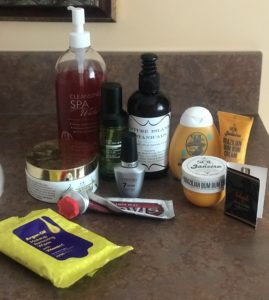 empty beauty products from July 2019
