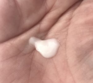 blob of white gel-cream: belif Milky Hydrating Balancing Moisturizer