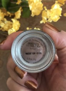 bottom of the glass pot that shows the expiration date