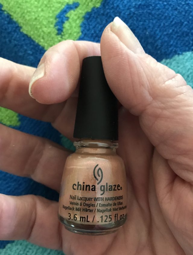 tiny bottle of China Glaze nail polish