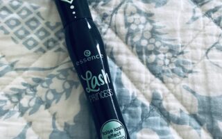 tube of Essence Lash Princess False Lash Effects Mascara, black with teal print