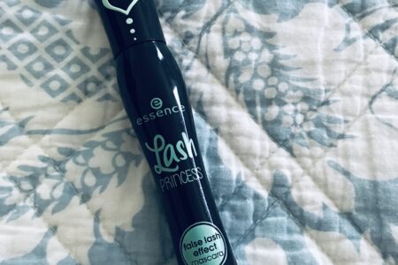 tube of Essence Lash Princess False Lash Effects Mascara, black with teal print