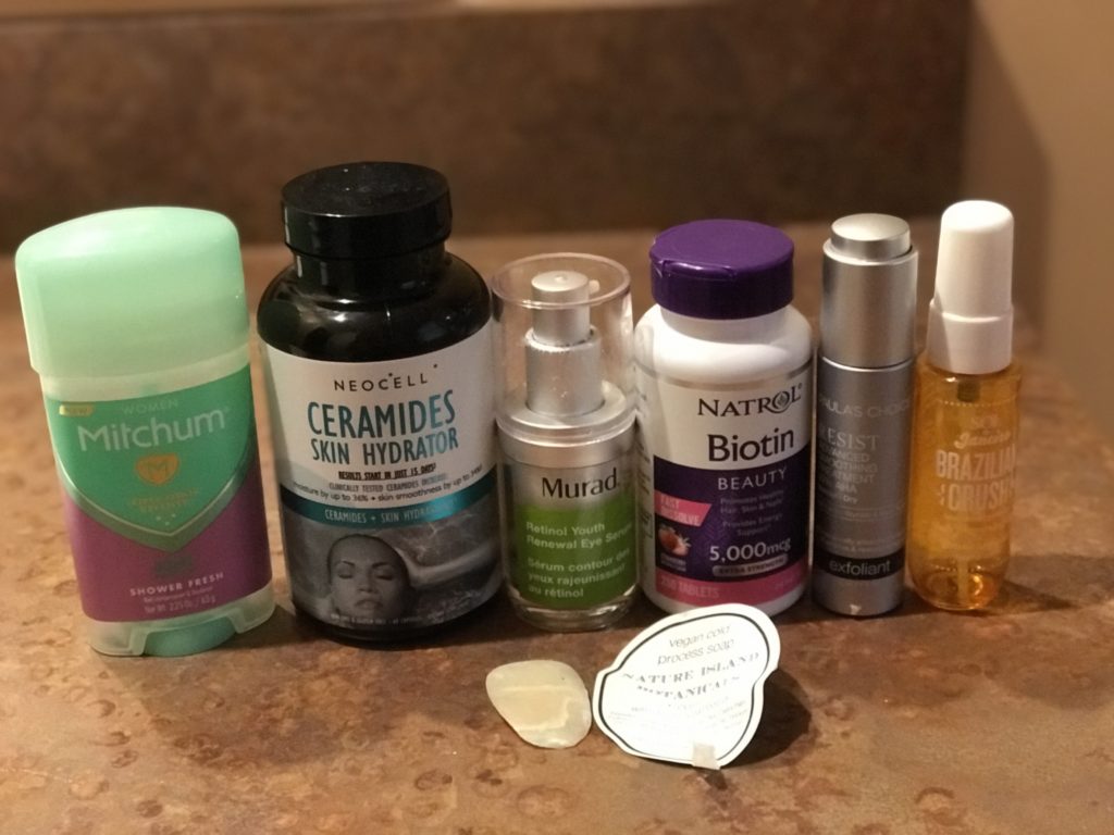 beauty and personal care products that I used up during September 2019
