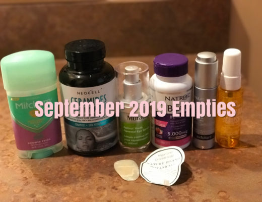 beauty products I used up in September 2019