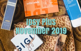 cosmetics in my November 2019 Ipsy Plus bag, Wild Side