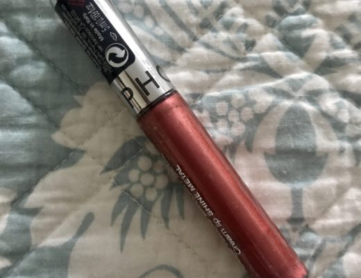 tube of Sephora Cream Lip Shine in shade #30 Frosted Peach