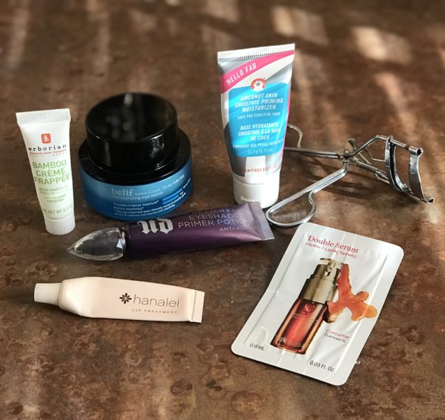 skincare and makeup that I used up in October 2019