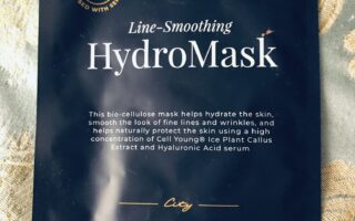 HydroMask sheet mask packet containing one mask