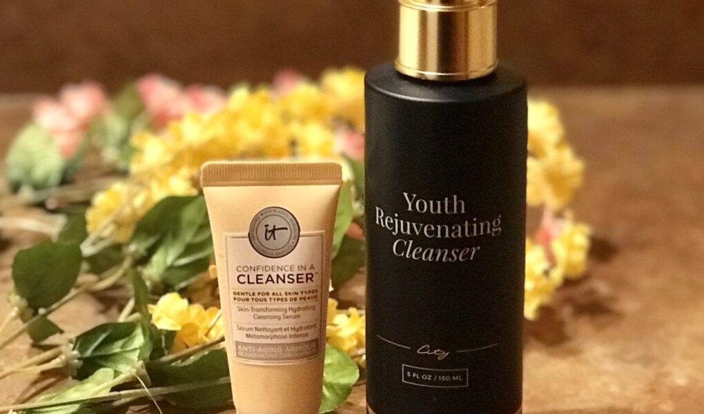 facial cleansers: IT Cosmetics Confidence in a Cleanser and City Beauty Youth Rejuvenating Cleanser