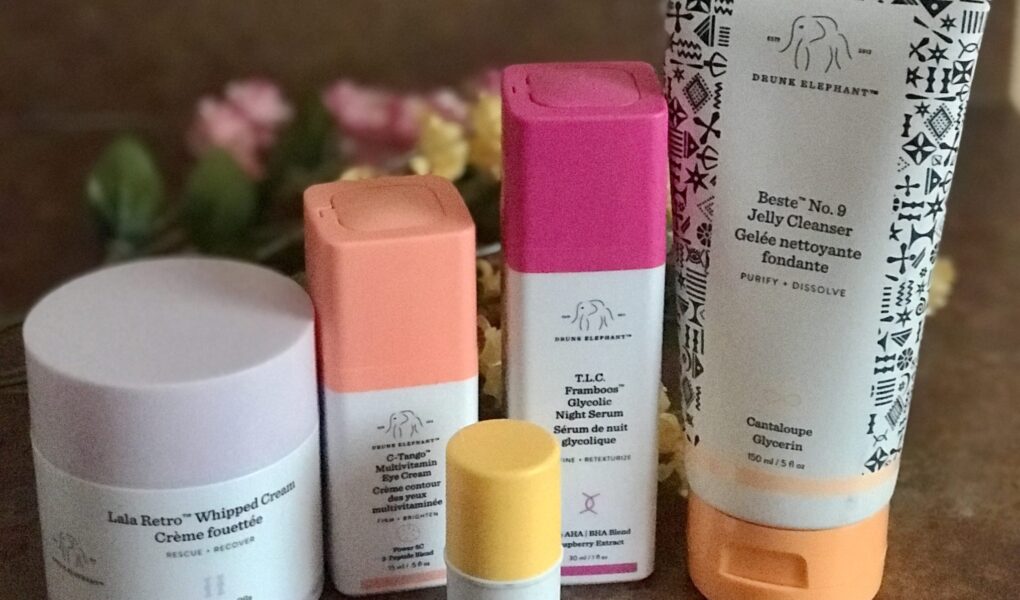 5 Drunk Elephant skincare products