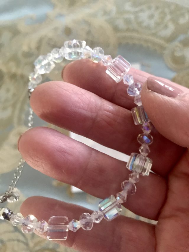 inexpensive aurora borealis crystal bracelet