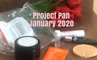 Project Pan January 2020 beauty empties