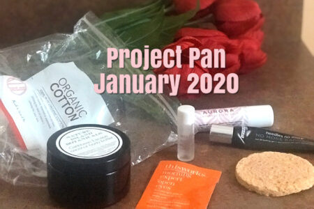 Project Pan January 2020 beauty empties