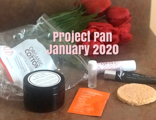 Project Pan January 2020 beauty empties