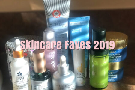 title Skincare Faves 2019 over my favorite facial skincare products