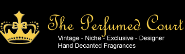 logo of The Perfumed Court, an online fragrance decant retailer