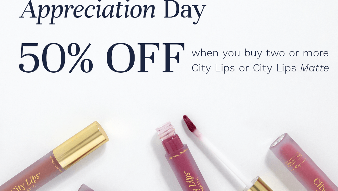 City Lips Lip Appreciation Day Sale