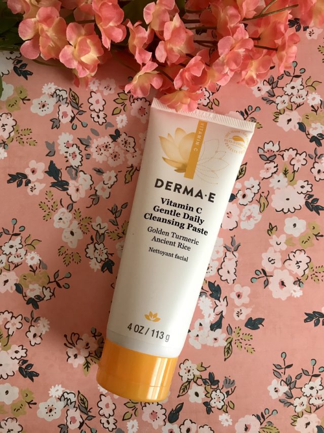 tube of Derma E Vitamin C Gentle Daily Cleansing Paste