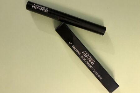 MAC Prep + Prime Lip Base tube and outer packaging