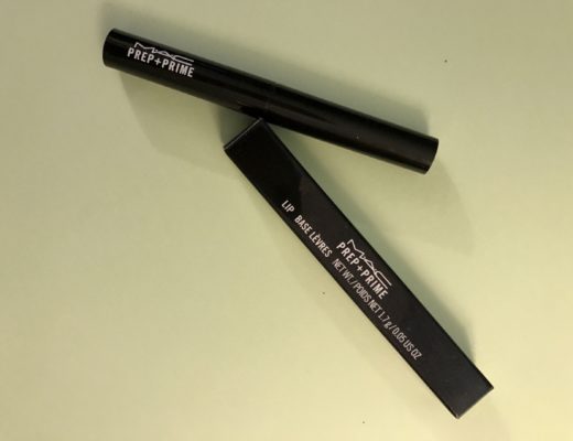 MAC Prep + Prime Lip Base tube and outer packaging