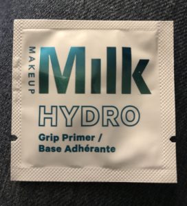 sample packet of Milk Makeup Hydro Grip Primer