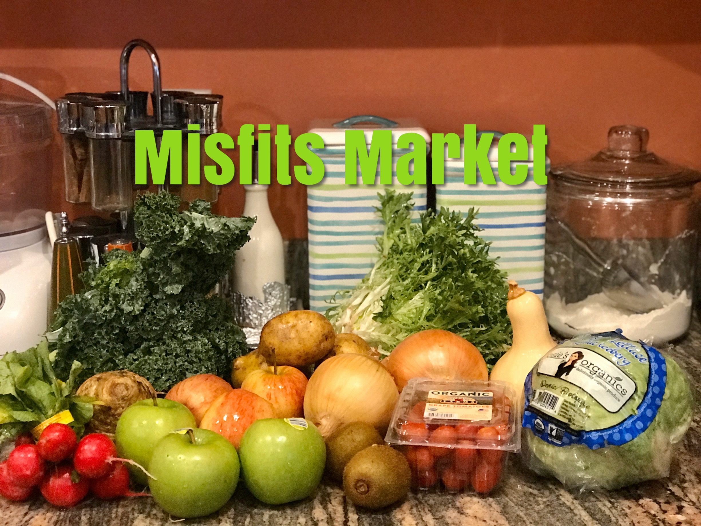 produce from my first Misfits Market subscription box