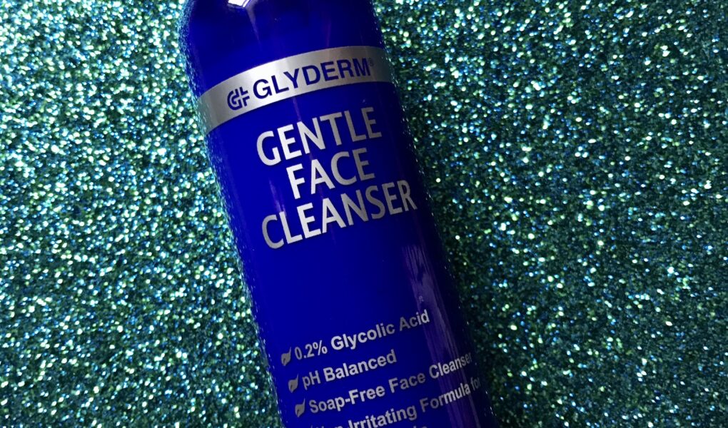 pump bottle: Glyderm Gentle Face Cleanser