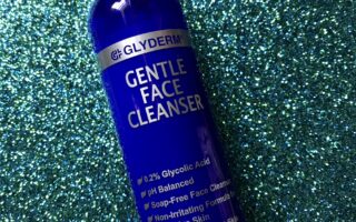 pump bottle: Glyderm Gentle Face Cleanser