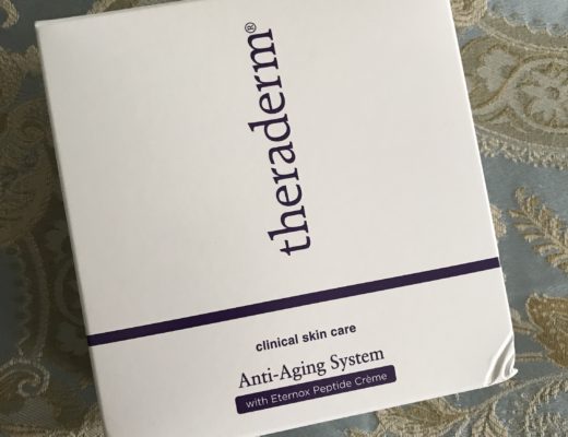 outer packaging for Theraderm Anti-Aging System