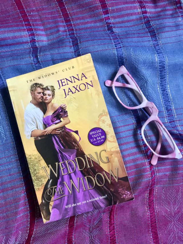 Jenna Jaxon's romance novel, Wedding the Widow