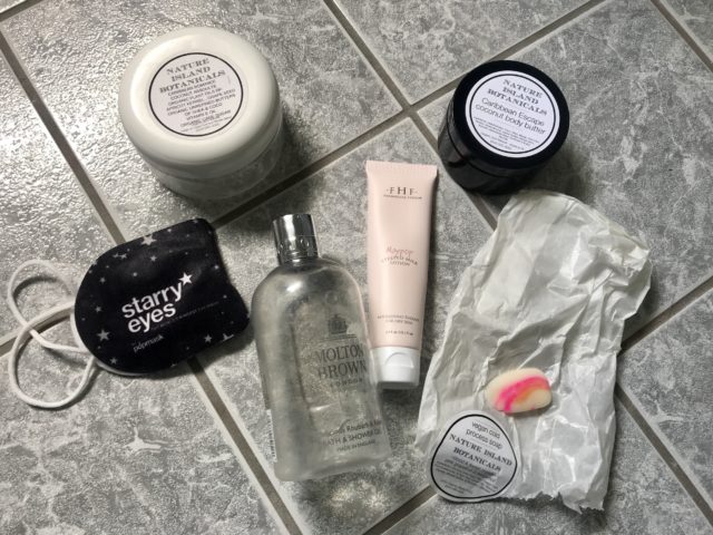 bath & body products that I used up in May 2020