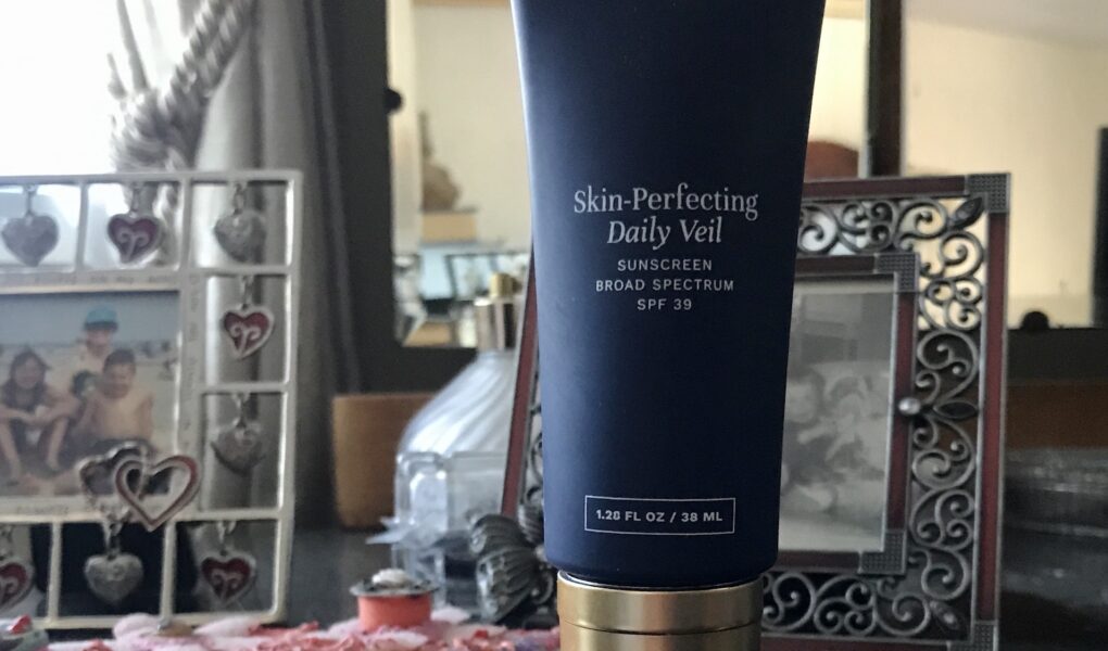 tube of City Beauty Skin Perfecting Veil on my vanity table