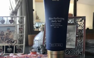 tube of City Beauty Skin Perfecting Veil on my vanity table