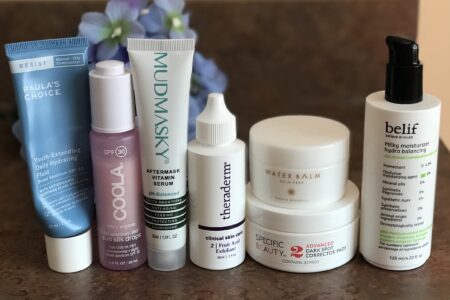 lightweight skincare products I use in the summer