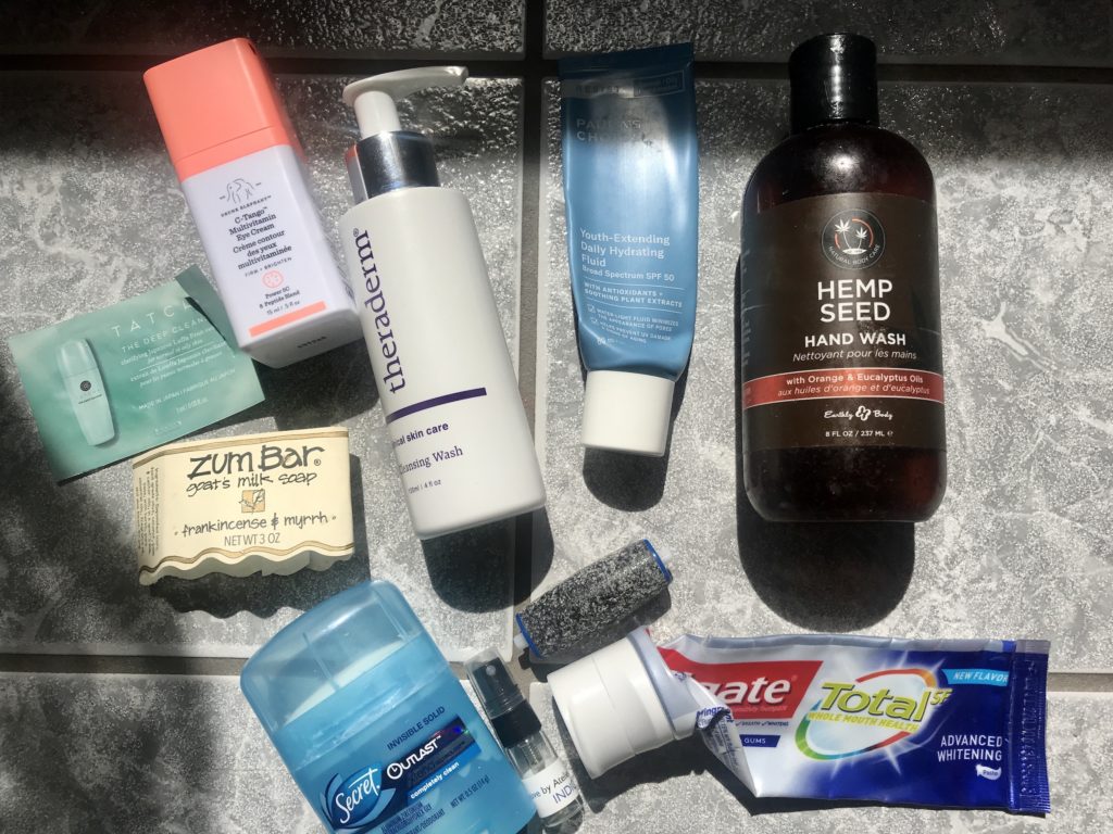 beauty products used up in August 2020