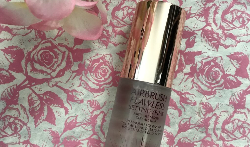 spray bottle: Charlotte Tilbury Airbrush Flawless Setting Spray