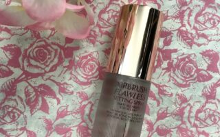 spray bottle: Charlotte Tilbury Airbrush Flawless Setting Spray