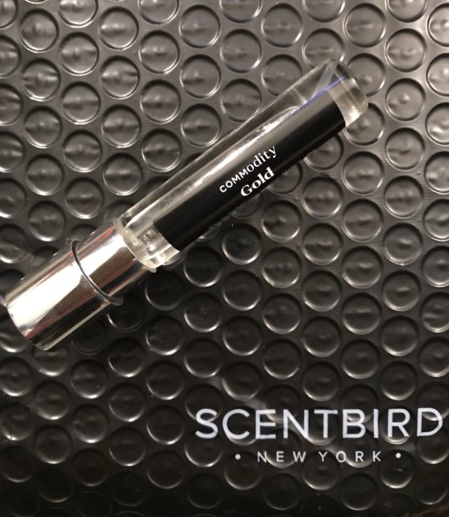My Scentbird Fragrance of the Quarter: Gold EDP from Commodity