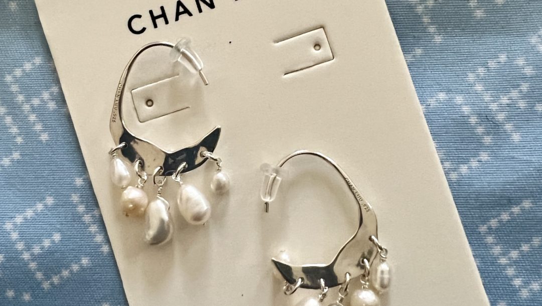 Chan Luu Silver Petite Infinity Hoop Earrings - Bliss Boutiques