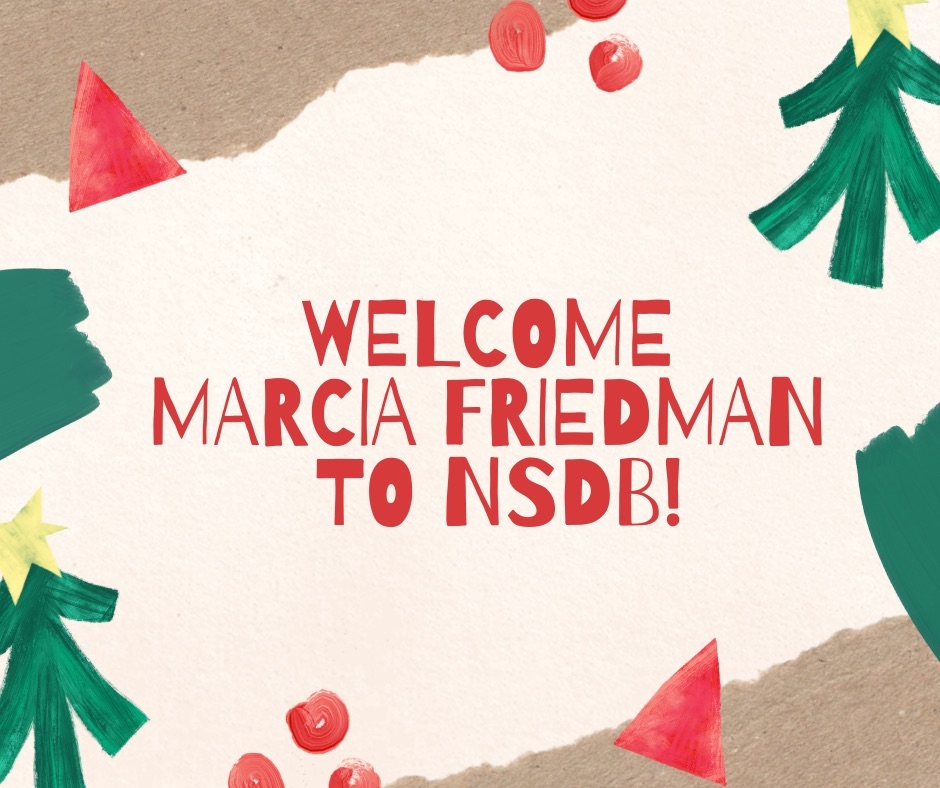 Welcome Marcia Friedman