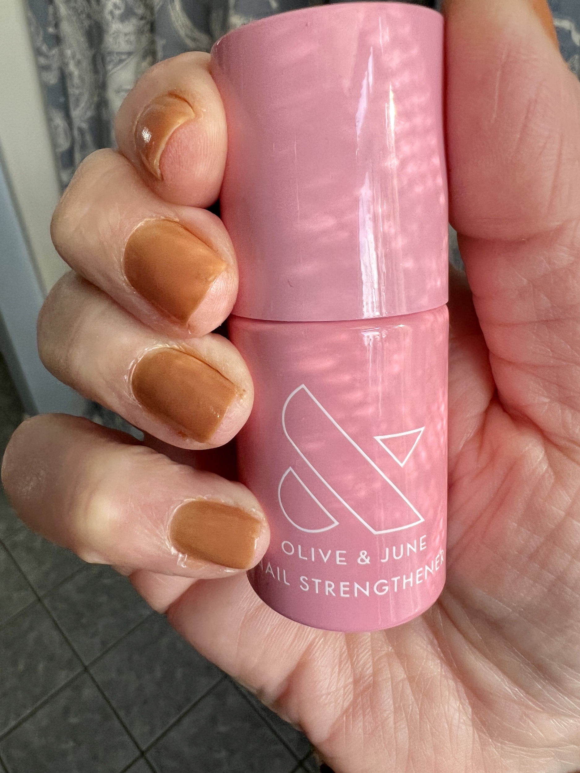 Nail Strengthener and World Lit Polish from Olive & June – Never Say Die  Beauty