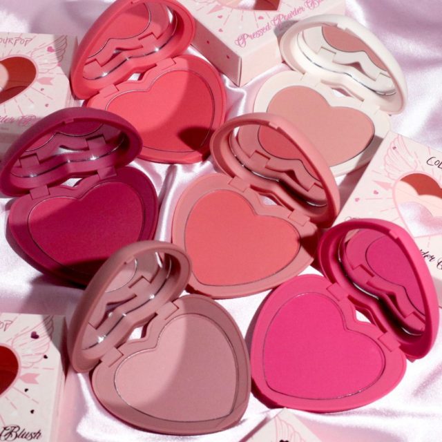 heart-shaped blush ColourPop