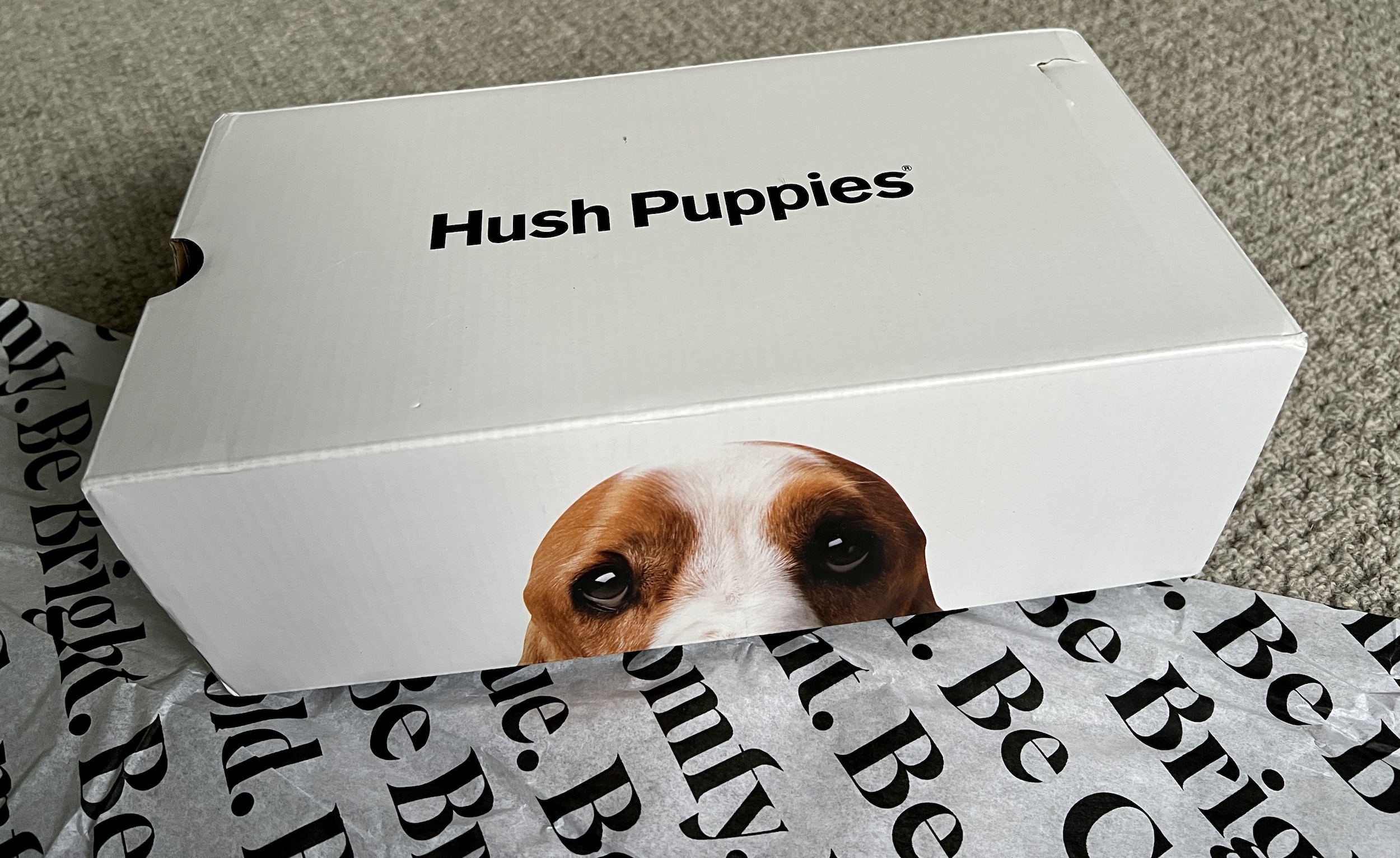 NWOB Hush Puppies Emma Cross Strap Wedge Slip-On Tan Size 9.5 | eBay