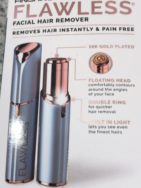 Finishing Touch Flawless Instant And Painless Facial Hair Remover