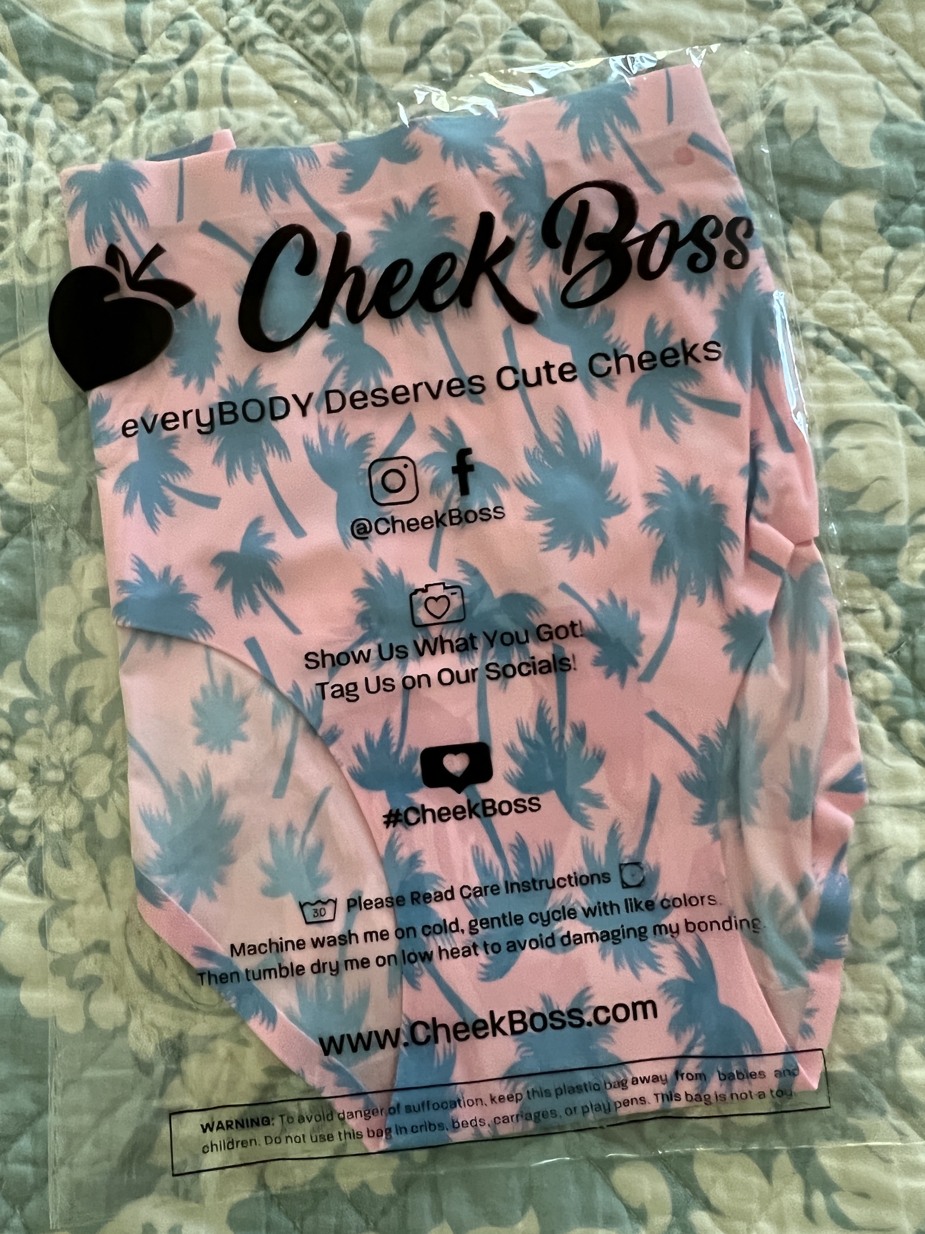 Cheek boss S size panties