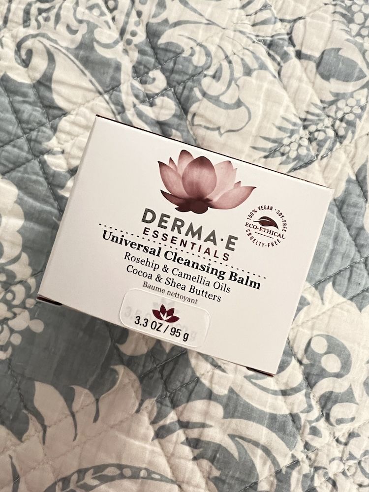 outer box Derma E Cleansing Balm