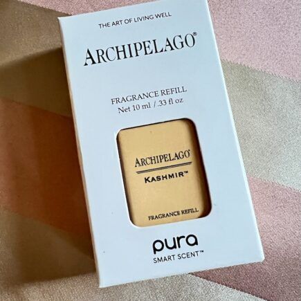 outer box Pura Archipelago Kashmir Fragrance Refill